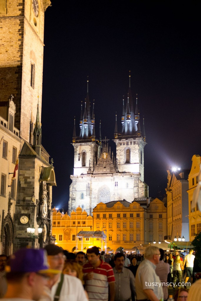 Praga - wieczorny spacer